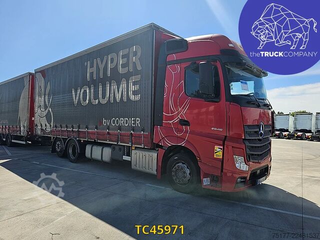 Lona deslizante Mercedes-Benz Actros 2548