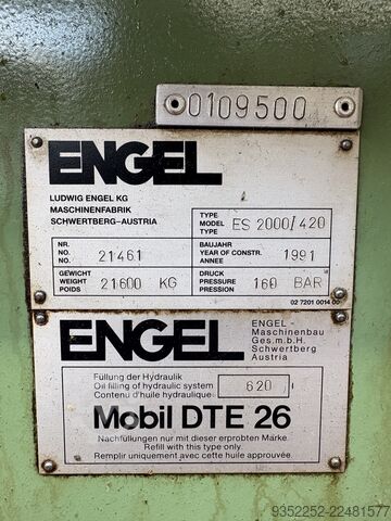 Fröccsöntőgép ENGEL ES 2000/420