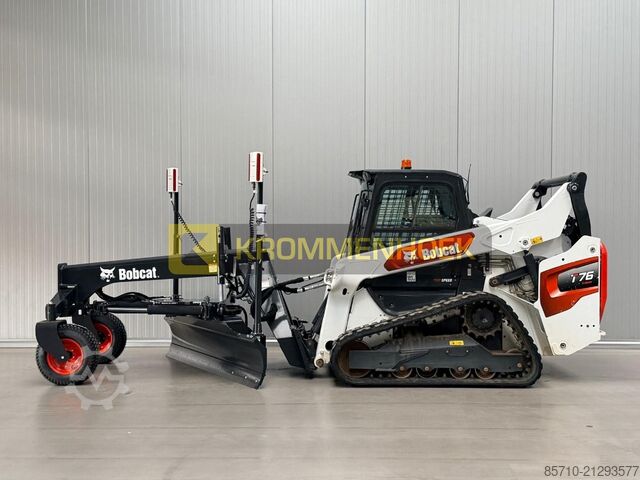Crawler loader Bobcat T 76 + Laser Grader 244 cm