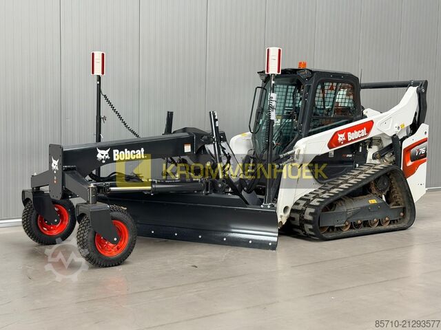 Crawler loader Bobcat T 76 + Laser Grader 244 cm