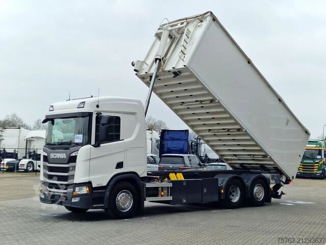 Kipper Scania R500 NGS 6x2 - Food tipper 4 compartments - Loa...