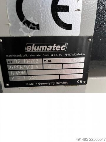 çift gönye testere Elumatec DG 104/02 ROK 2005