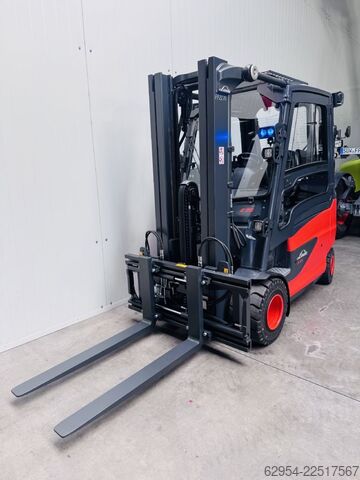 Ηλεκτρικό περονοφόρο τετράτροχο Linde E 35 HL-01 Kabine Triplex ZVG Batterie 89%