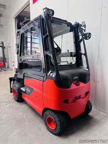 Ηλεκτρικό περονοφόρο τετράτροχο Linde E 35 HL-01 Kabine Triplex ZVG Batterie 89%