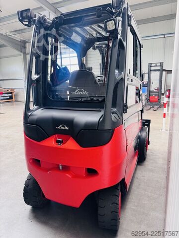 Ηλεκτρικό περονοφόρο τετράτροχο Linde E 35 HL-01 Kabine Triplex ZVG Batterie 89%