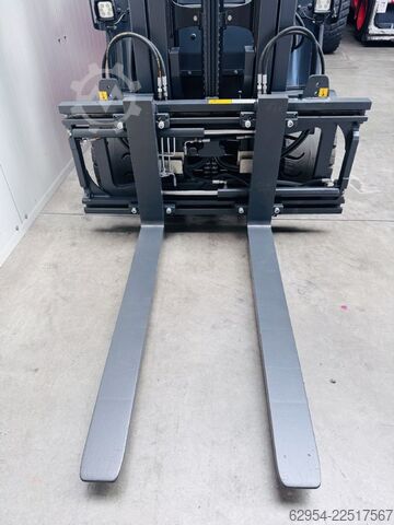 Ηλεκτρικό περονοφόρο τετράτροχο Linde E 35 HL-01 Kabine Triplex ZVG Batterie 89%