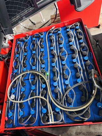 Ηλεκτρικό περονοφόρο τετράτροχο Linde E 35 HL-01 Kabine Triplex ZVG Batterie 89%