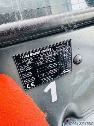 Stivuitoare diesel Linde H 20 D Kabine