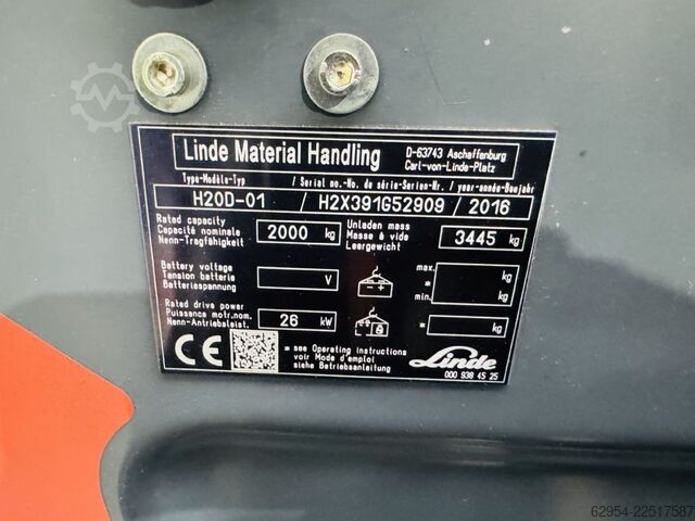 Stivuitoare diesel Linde H 20 D EVO Teilkabine ZVG