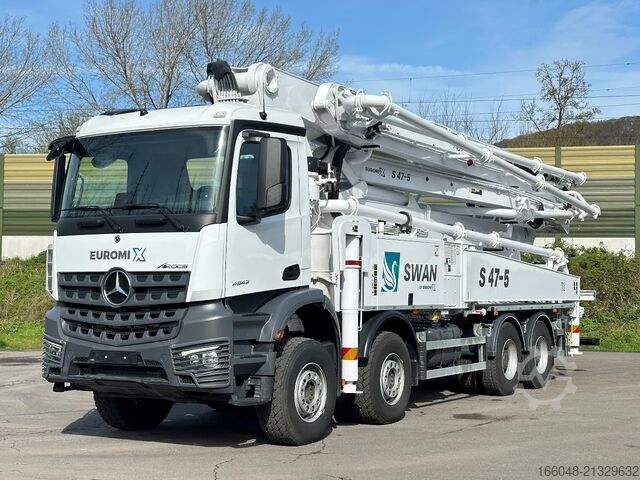 Blender Mercedes-Benz Arocs 4142 Mercedes-Benz Arocs 5 4542 8x4 SWAN ...