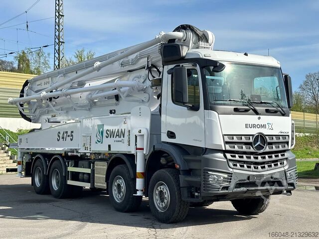 Blender Mercedes-Benz Arocs 4142 Mercedes-Benz Arocs 5 4542 8x4 SWAN ...
