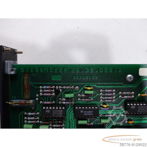 Component Sieb & Meyer Sieb  Meyer 26.39.058.2 Servomodul