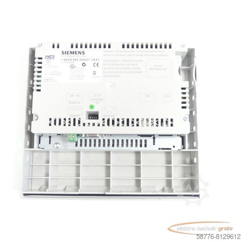Siemens onderdeel Siemens 6AV6642-0DA01-1AX1 SN:C-F3E61224 generalüberholt mit 6 Monaten Gewährleistung!