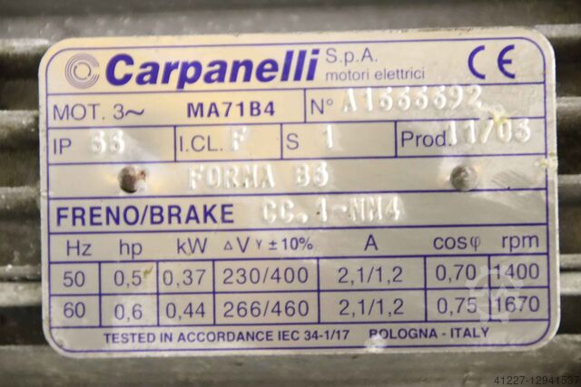Palletwikkelaar draaitafel Spinny Ø 1800 mm 11 U/min