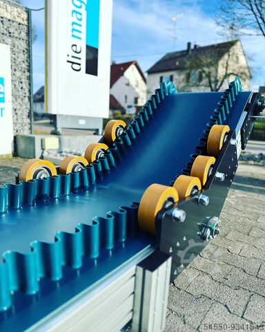 Winkelförderband L Förderer Fördersystem die magnetprofis