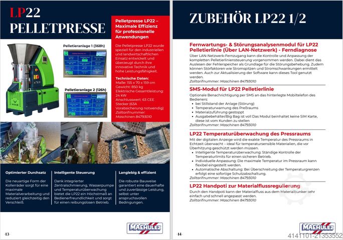 Pelletprés Ecokraft LP22