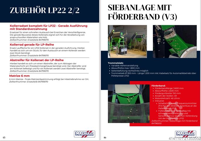 Pelletprés Ecokraft LP22