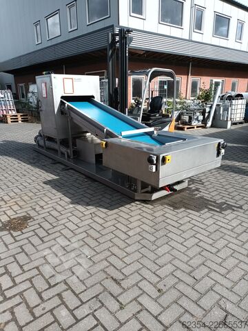 Transportband met vijzelpomp Heudra 