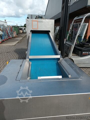 Transportband met vijzelpomp Heudra 
