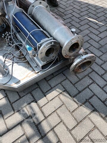Transportband met vijzelpomp Heudra 