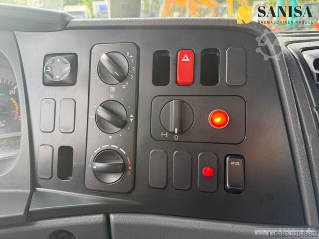 Camion basculante trilateral Mercedes-Benz Atego 818/918/MEILLER 3.S-Kipper/TEREX
