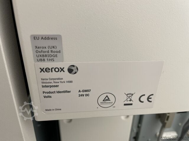 Impressora digital Xerox Versant 180 only 353.000 clicks incl. Fiery, booklet, stacker