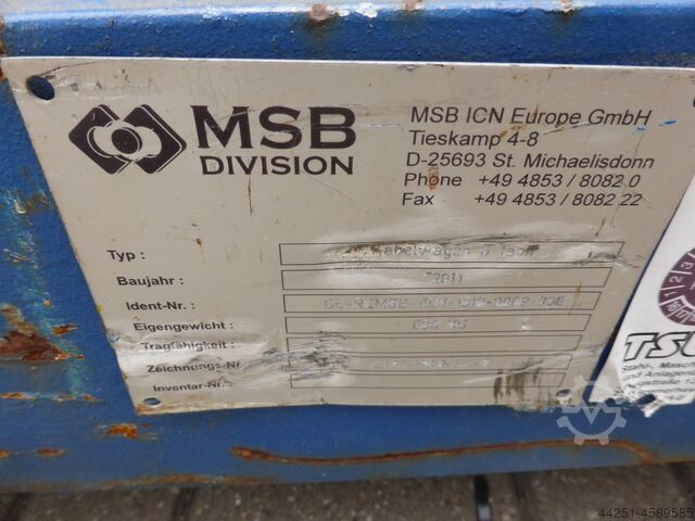 Καροτσάκι καλωδίου MSB Division Kabelwagen 6 fach