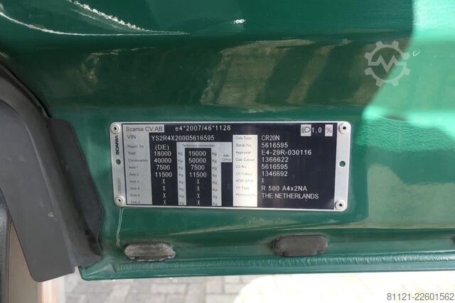 Standaard-SZM Scania R500 NGS | Compressor | Retarder | 628894Km | 2...