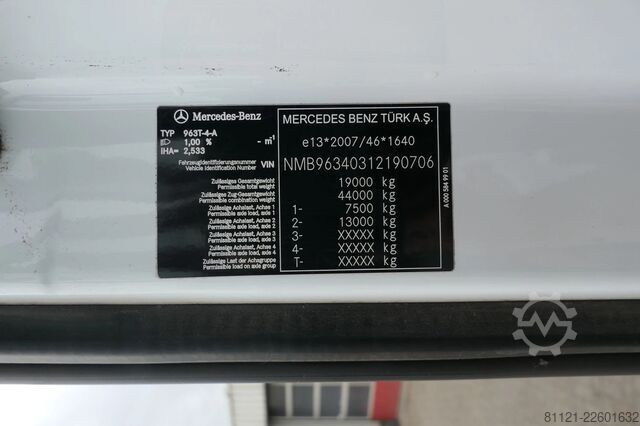 Standard-SZM Mercedes-Benz Actros 1945 | Hydraulic | Retarder | 521089Km |...