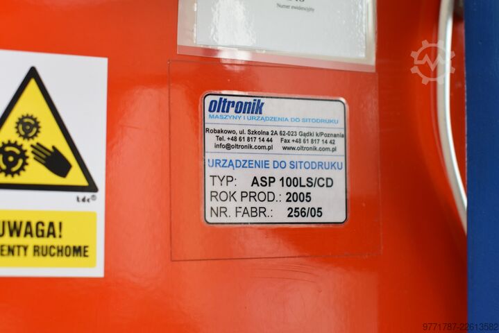 Mašina za sito štampu Oltronik ASP-100LS/CD