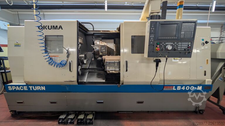 CNC eszterga Okuma LB 400 M