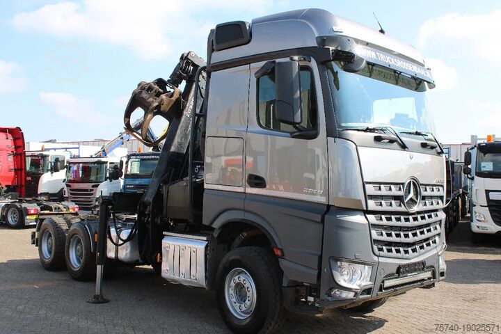 Standard-SZM Mercedes-Benz Arocs 2858 + PALFINGER Z15 (2022) + 6X4 + FORE...