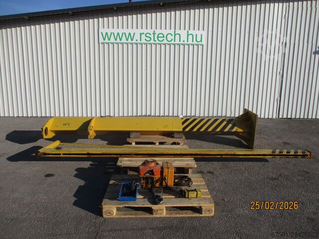 Direkli döner vinç döner vinç rotasyonlu vinç BALCANCAR Hallenkran 1000 kg (3441)