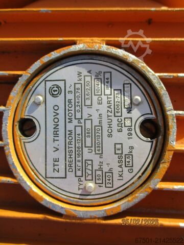 Direkli döner vinç döner vinç rotasyonlu vinç BALCANCAR Hallenkran 1000 kg (3441)