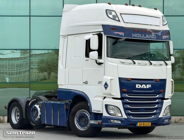 Standard nyergesvontató DAF XF 460 FTG SSC INTARDER / RETARDER 6x2 TWINSTEER