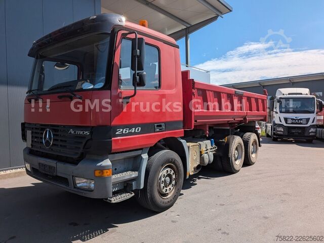 Camion basculante trilateral MERCEDES-BENZ Actros 2640 / 6X4 / EPS / German/  Meiller BORDM