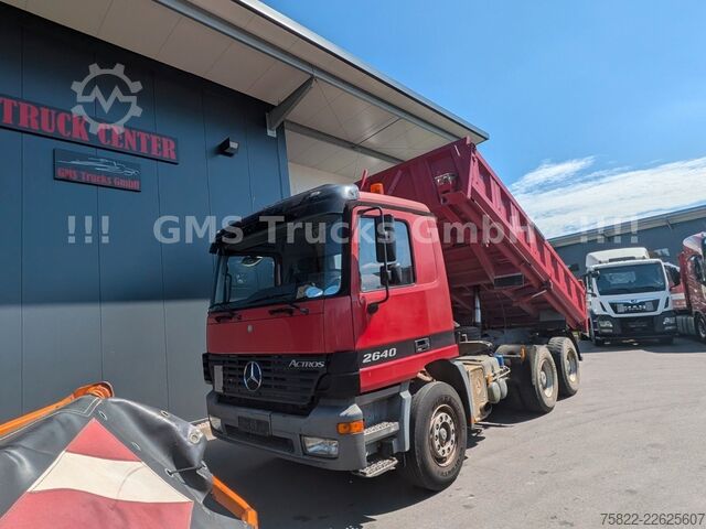 Camião basculante MERCEDES-BENZ Actros 2640 / 6X4 / EPS/German/Meiller BORDMATIK