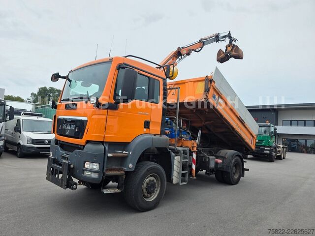 Egyéb MAN TGS 18.320 / 4X4 ALLRAD / Meiller / Kran FUNK