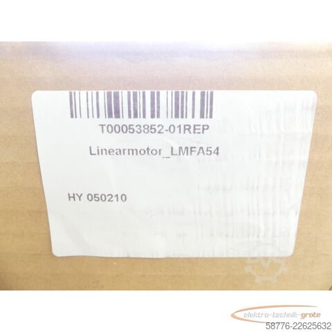 Upravljačka jedinica  Hiwin Linearmotor - Primärteil LMFA54 mit Wasserkühlung HY050210 -ungebr.-