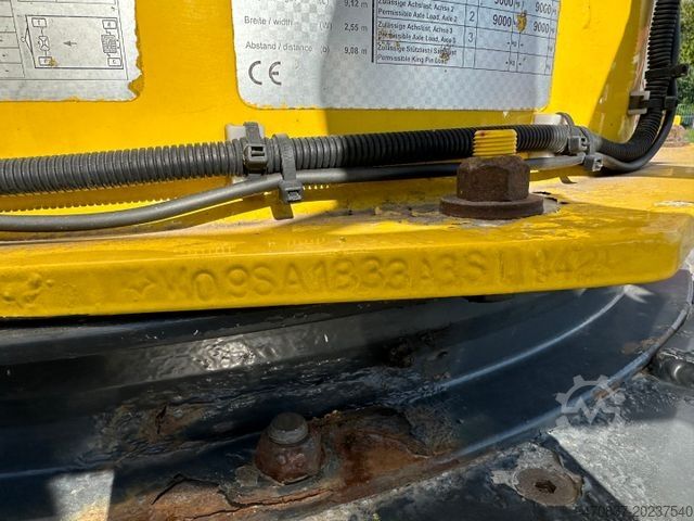 Silo-aanhanger SPITZER SAPI 1833-3M / Silo