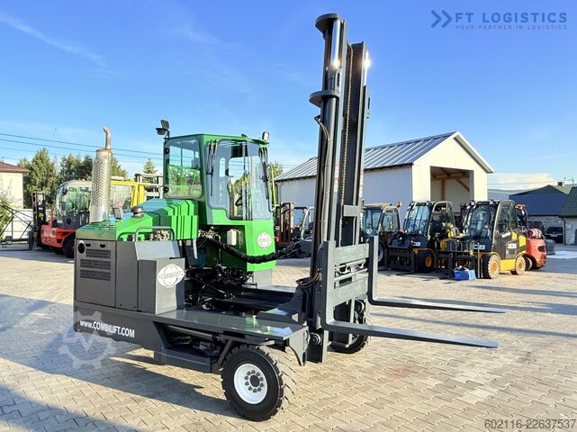 četvorosmerni viljuškar Combilift C5000 / GAS / DUPLEX 4000 / 2015 YEAR