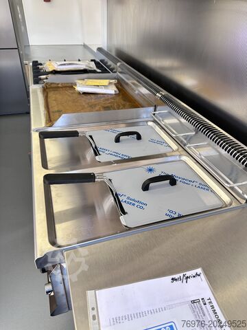 Καρότσι πωλήσεων / φορτηγό τροφίμων Mercedes-Benz Foodtruck, Imbisswagen, Food Truck mit neuer Küche und Ausstattung