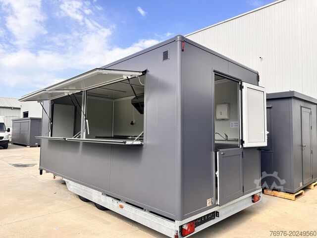 Καρότσι πωλήσεων / φορτηγό τροφίμων Other Container, Food Container, Gastro Seecontainer, sofort lieferbar