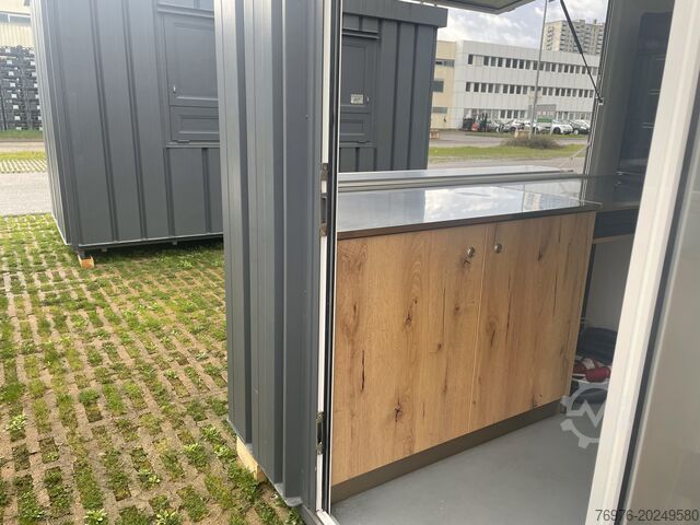 Καρότσι πωλήσεων / φορτηγό τροφίμων Other Container, Food Container, Gastro Seecontainer, sofort lieferbar