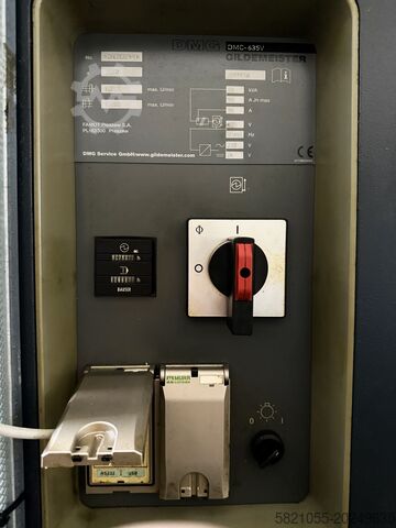 Centro de mecanizado vertical Deckel Maho DMC635V
