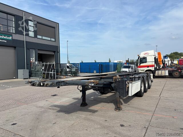 Konténerszállítás LAG O-3-CC / Tank Chassis 20-30FT / BPW + Disc