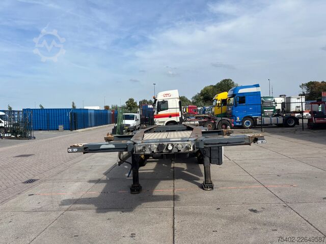Konténerszállítás LAG O-3-CC / Tank Chassis 20-30FT / BPW + Disc