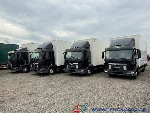 Autocamion cu caroserie tip cutie MAN TGL 12.250 Koffer 7.20m Ladebordwand1.5t. 1.Hand