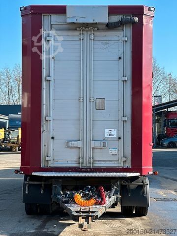 Hästtransportsläp MENKE-JANZEN DA20 4.Stock m. Aggregat Hubdach Tränke Rampe