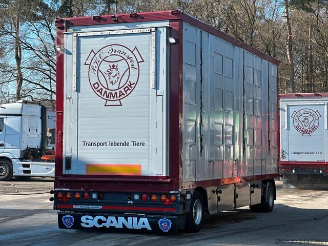 Hästtransportsläp MENKE-JANZEN DA20 4.Stock m. Aggregat Hubdach Tränke Rampe